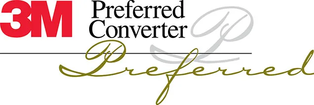 3M Preferred Converter logo with stylized script text and a gray line.